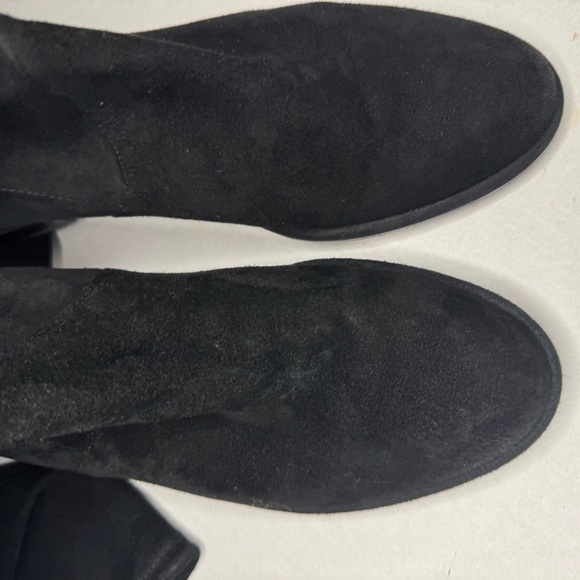 Stuart Weitzman $795 Jocey Suede Over-The-Knee Boots, Black, 7.5 - Picture 8 of 15